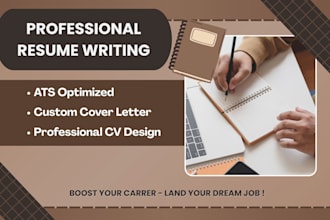 write professional ats friendly resume writing