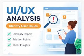 perform a UI UX analysis to identify user experience issues
