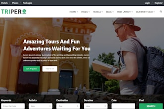 do tour and travel agency website tourism website tour website booking website