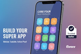super app that combine payments, messaging, commerce, transport in a single app