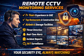 provide remote cctv monitoring and surveillance services