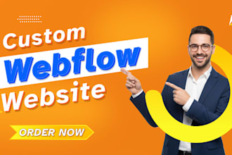 design and develop a premium webflow website for business
