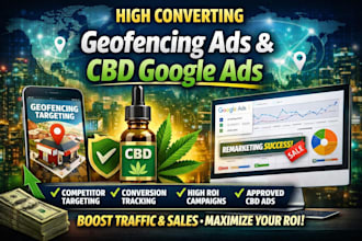 set up high converting targeted geofencing ads cbd ads google ads