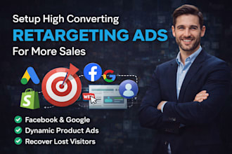 create and manage retargeting ads to recover lost customers