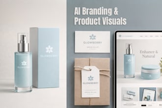 create premium ai product mockups and branding visuals