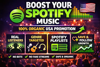 do spotify music promotion organic music marketing