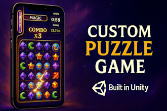 build a unique puzzle game with custom levels in unity