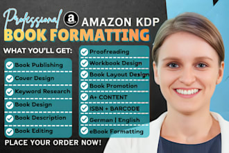 do book formatting for amazon kdp, kindle formatting, kdp paperback formatting