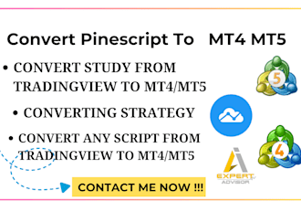 convert tradingview pinescript to mt4 mt5
