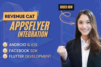 integrate appsflyer, revenuecat for accurate mobile app tracking