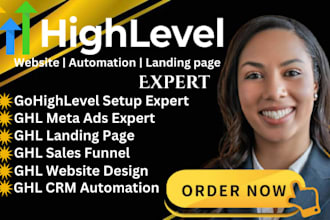 build gohighlevel sales funnel go high level landing pages for meta ads