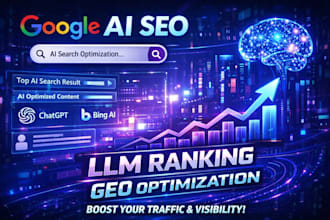 do GEO google ai SEO llm ranking and content visibility for your website