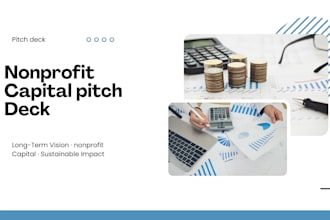 create nonprofit capital pitch deck institutional investor deck donor investor