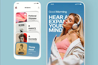 build video streaming, music streaming, audiobook, podcast, and radio app
