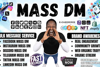 send organic 500k telegram bulk message, discord mass dm community promotion