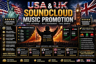 usa soundcloud album music promotion