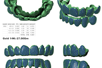 do any type of custom grillz and teeth jewelry design