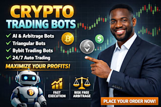 build ai crypto trading bots, ai bots, triangular bots, bybit, arbitrage bots