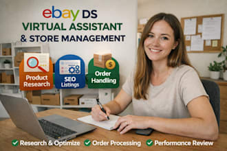 ebay ds virtual assistant ebay products listing ebay sales ebay store management