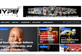 publish music hiphop and rap articles on the hype magazine