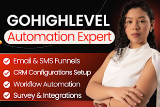 setup gohighlevel workflow automation, email SMS automation