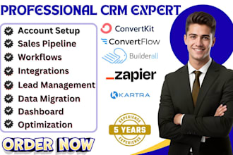 setup convertkit builderall landing page zapier integration convertflow kajabi