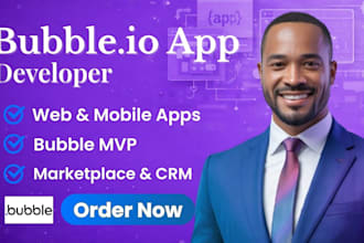 build bubble io developer, bubble app, bubble mvp, bubble saas
