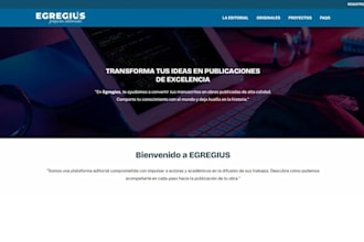design and develop a landing page in wordpress