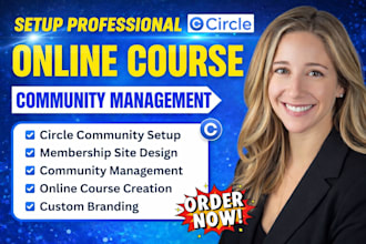 setup circle so circle community setup circle online course community manager