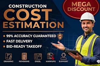 do cost estimate, quantity takeoff, material takeoff