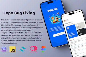 fix bugs and errors in your react native expo app
