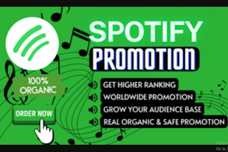best organic spotify music promotion using email marketing campaign