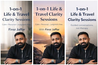 personally guide you with travel planning and life clarity
