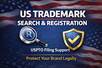 search and register your US trademark for brand protection with uspto