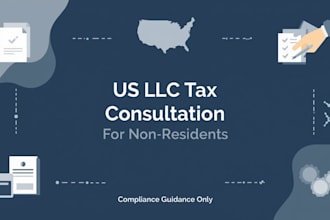 provide US llc tax consultation for non residents