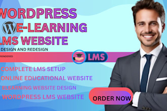 build wordpress lms website with learndash, buddyboss tutor lms pro, masterstudy