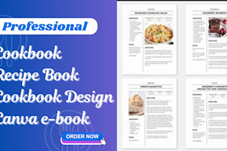 write quality cookbook, recipe book, cookbook formatting and design