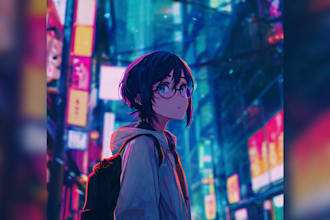 create a anime character
