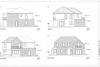 draw UK planning permission and permit drawings