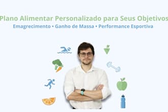 criar um plano nutricional personalizado para seus objetivos