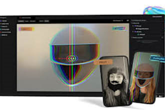 vtuber filter instagram 3d character spark ar face tracking facebook filter