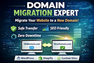 migrate your website to a new domain safely