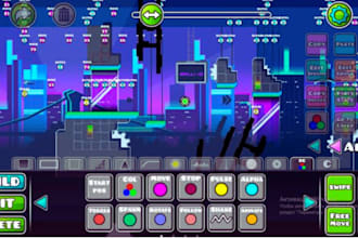 decorate your worthy level in geometry dash, geometry dash decoration, gd deco