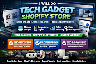 do tech gadget shopify store home gadget electronics store tech gadget website