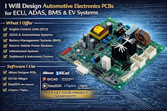 design automotive pcbs for ecu, adas, bms and ev power system