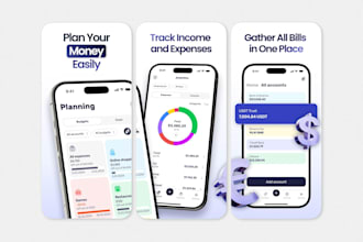 develop budget tracker app, personal finance app, expense tracker app