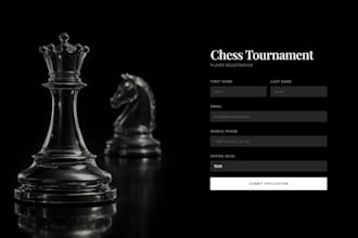 build fully functional lead form
