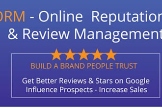do ORM online reputation manager and brand reputation management for your agency
