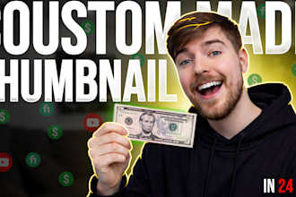 design the best youtube thumbnail
