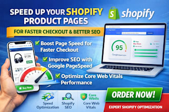 improve shopify product page speed for faster checkout  SEO and google pagespeed